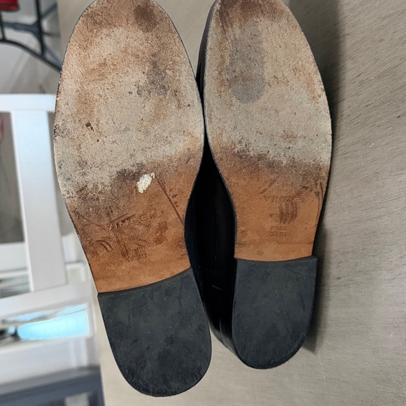 Vince | Cecyl Leather Ankle Boot in Black Size 8 - Picture 10 of 10